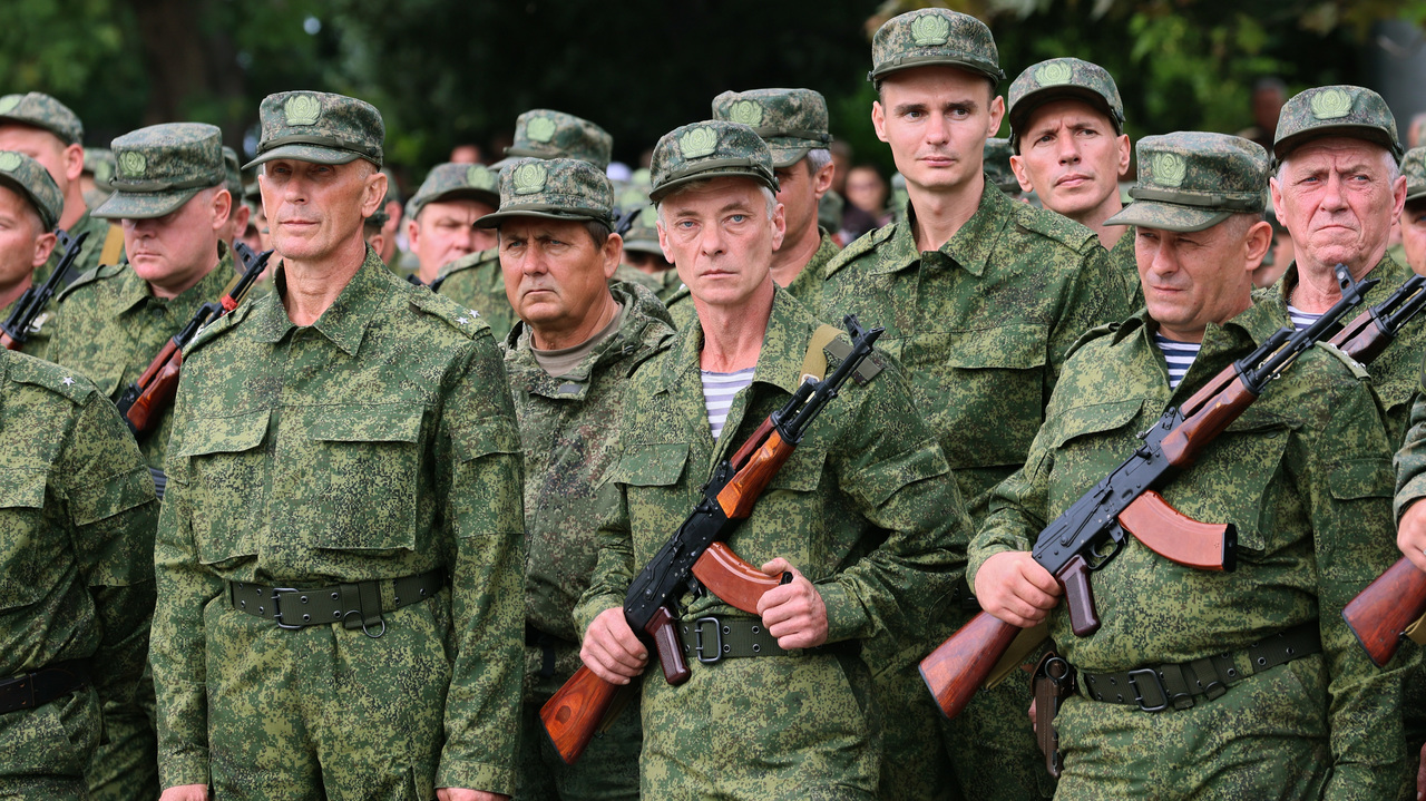 Проводы призванных по мобилизации